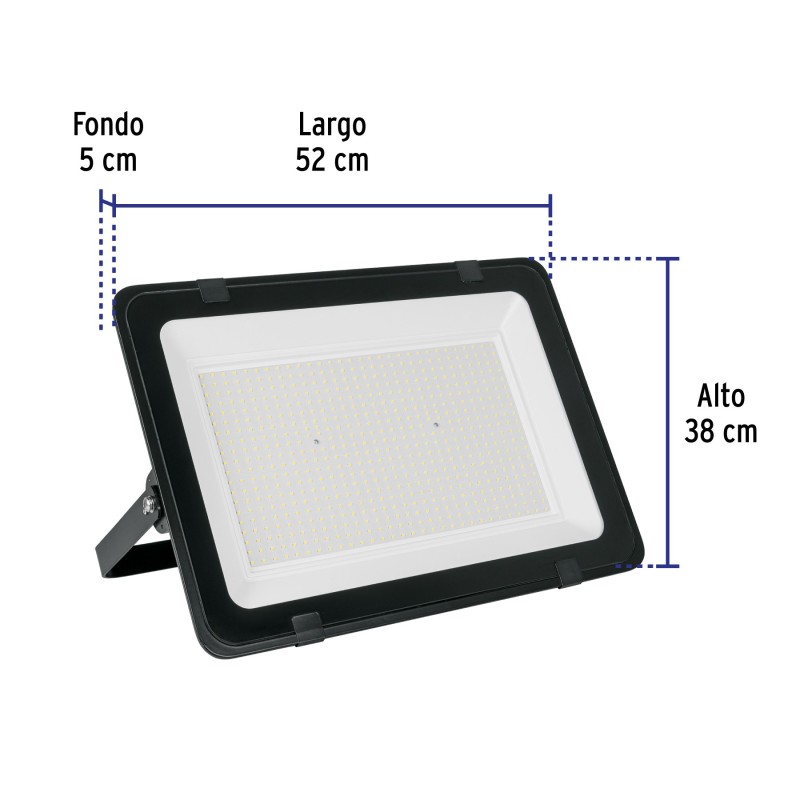 Reflector LED para exteriores 400W 6500K, VOLTECK BASIC