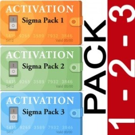 Código de Activación Triple Pack para Sigma