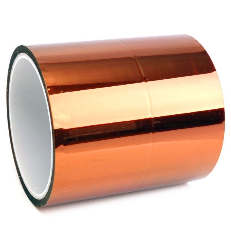 Cinta Kapton 10cm x 10m (doble cara)