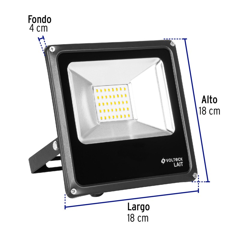 Reflector LED para exteriores 20W 6500K