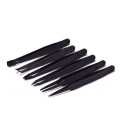 Kit de Tweezers de Fibra de plastico