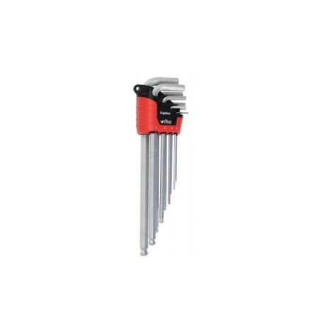 ErgoStar Ball End Hex Metric L-Key Set, 9 Piece.
