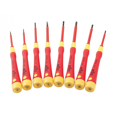 Precision Slotted/Phillips Screwdrivers & Long Nose Pliers Set, 8 Piece