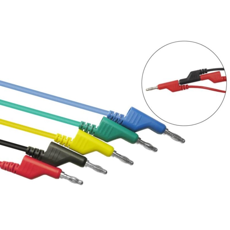 Kit de Caimanes de Prueba con plugs apilables