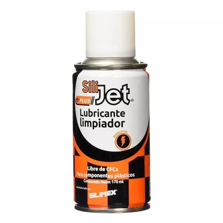 Limpiador y Lubricante con base de silicon de 170 ml.