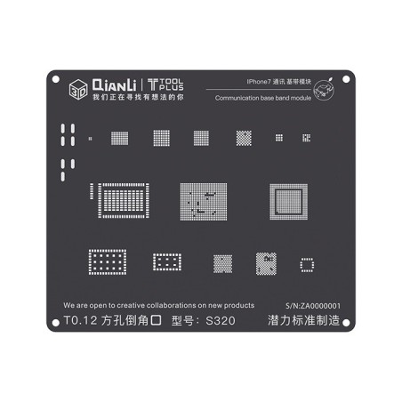 iBlack Stencil Base band (iPhone 7)