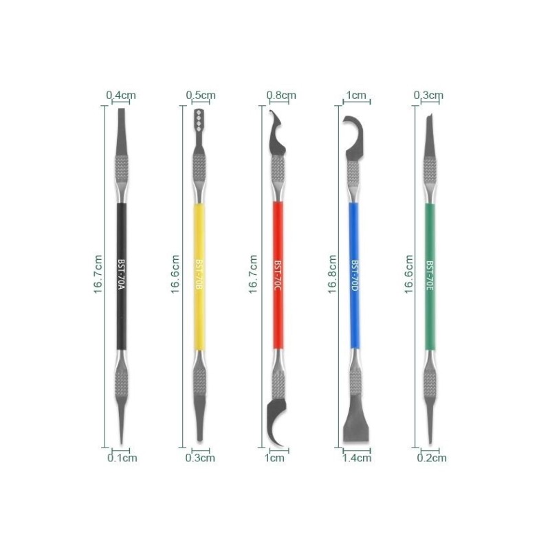 Kit de navajas y raspadores