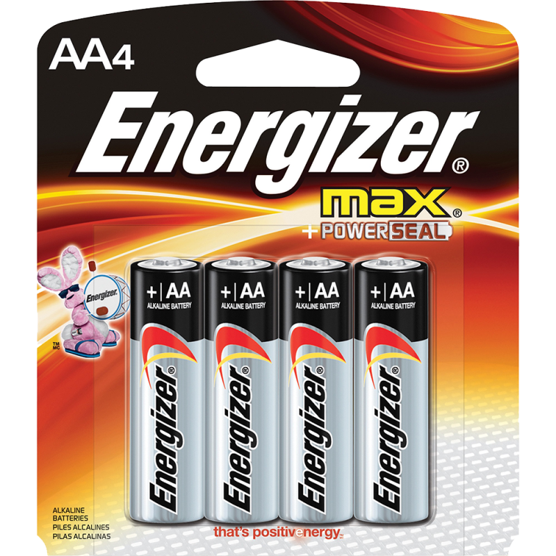 Pack de 4 Baterías AA Energizer