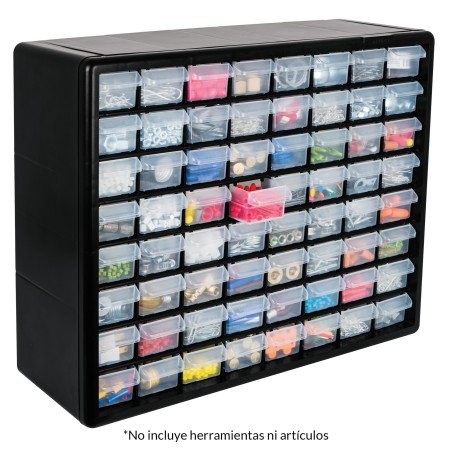 Organizador de 64 gavetas