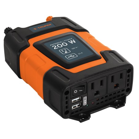Inversor de  corriente con USB de 200W