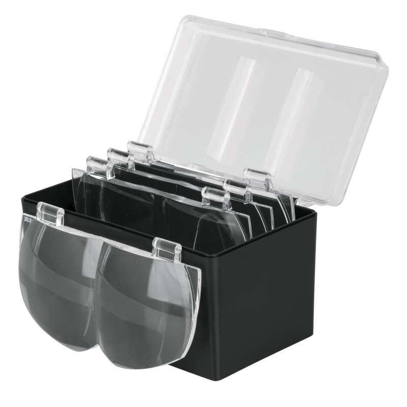 Lupa optovisor con 3 LEDs