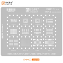 Esténcil para EMMC, EMCP, UFS, UMCP, LPDDR, NAND, PCIE