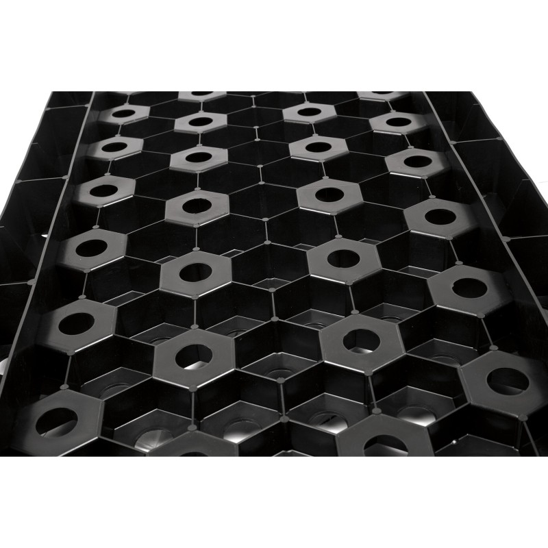 Estante de plastico, uso rudo, 5 repisas