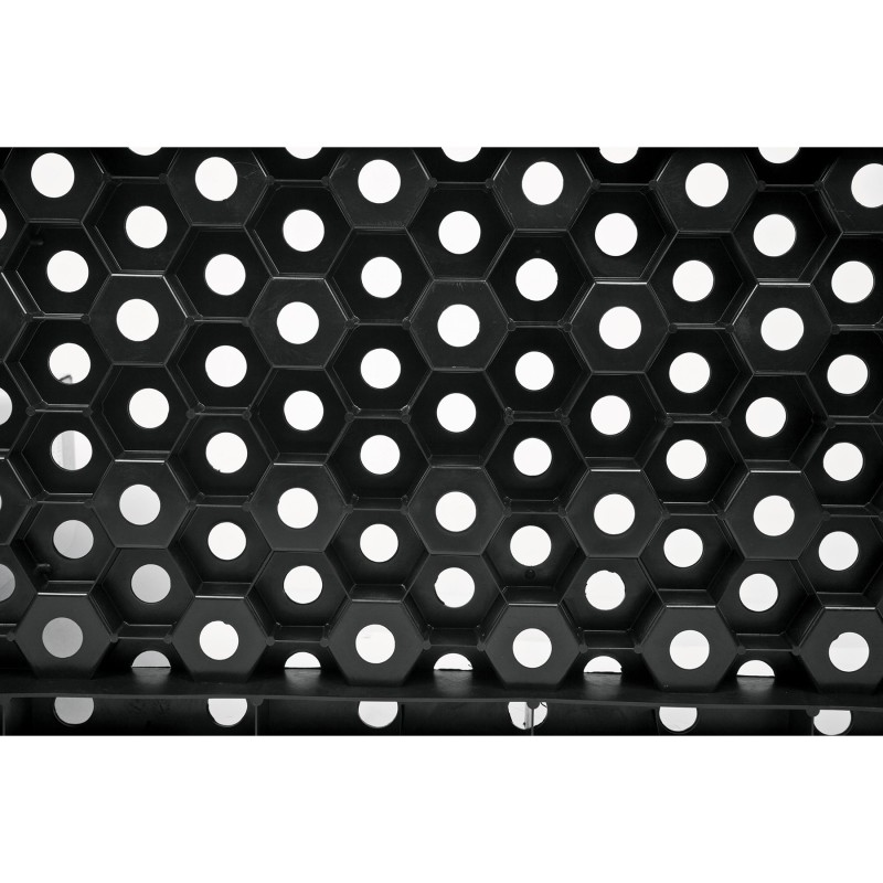 Estante de plastico, uso rudo, 5 repisas