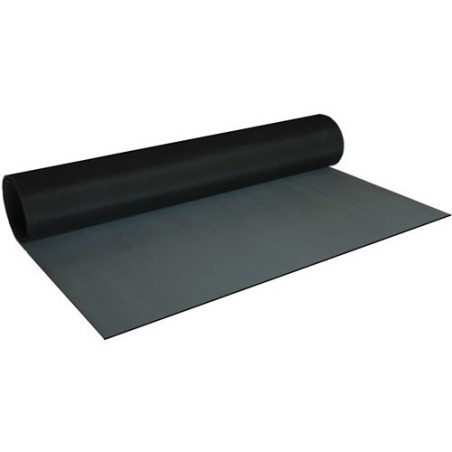 Rollo de tapete ESD negro 60cm x 10m