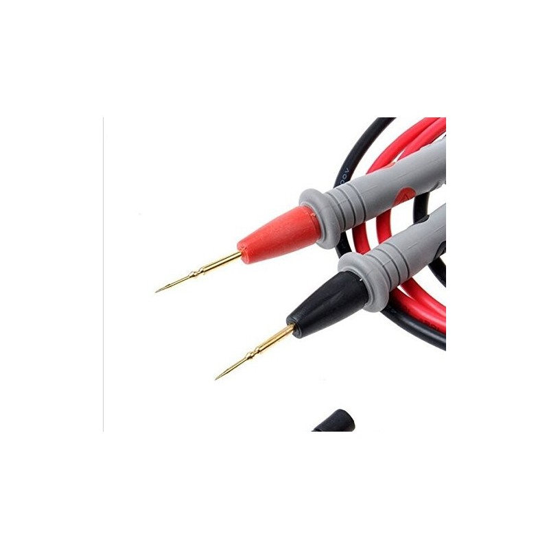 Puntas para multímetro reforzadas tipo aguja