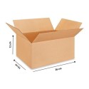 Caja de cartón 26x16x12