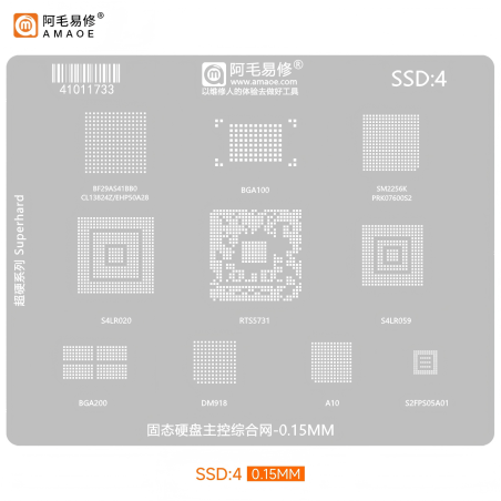 Esténcil para SSD (N.4)