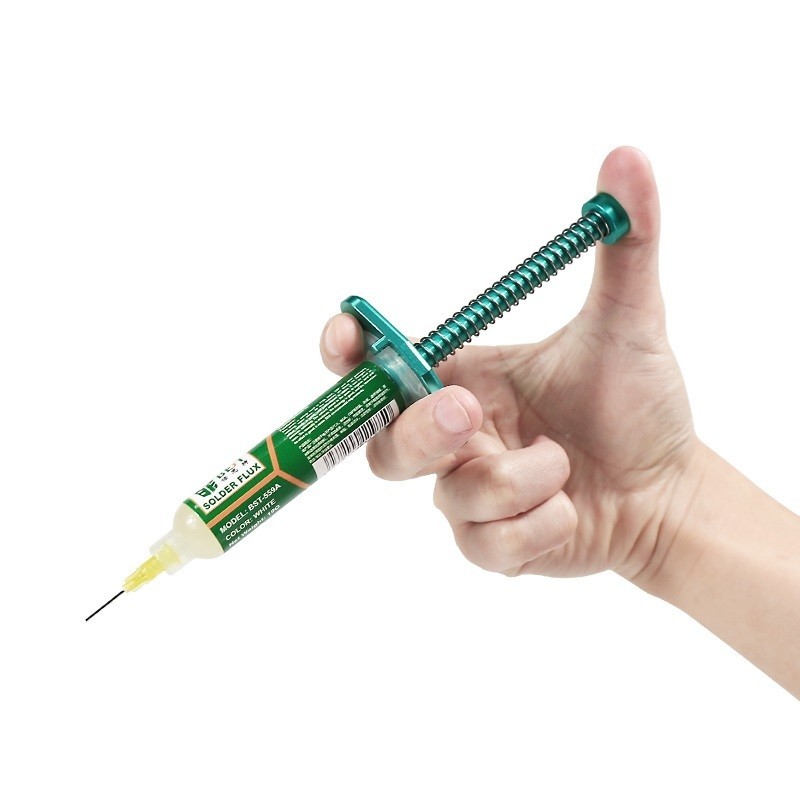 Émbolo metálico con resorte