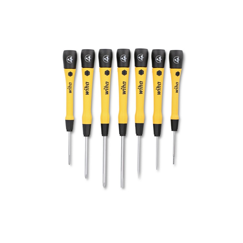 Kit de 7 desarmadores Wiha Picofinish ESD 27392