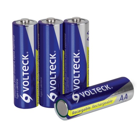 Pilas recargables AA 1300mAh 4 piezas