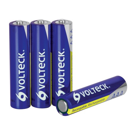 Pilas recargables AAA 600mAh 4 piezas