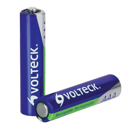 Pilas recargables AAA 1000mAh 2 piezas