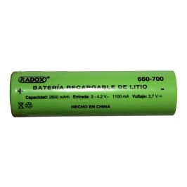 Batería recargable 18650...