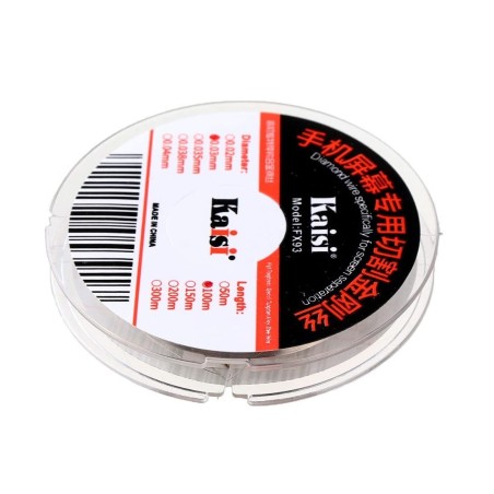 Hilo de Molibdeno de 0.06mm (100m)
