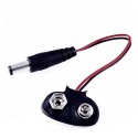 Broche con plug de 2.1 mm (pila 9v)