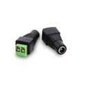 Conector DC Hembra Marca Ghia para camaras