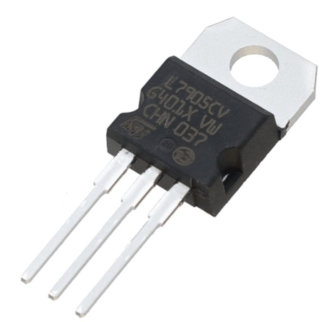 Regulador de voltaje -5V LM7905