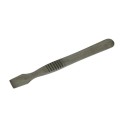 Espatulilla para soldadura y flux en pasta.