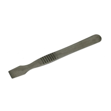 Espatulilla para soldadura y flux en pasta.