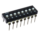 DIP switch 8 interruptores