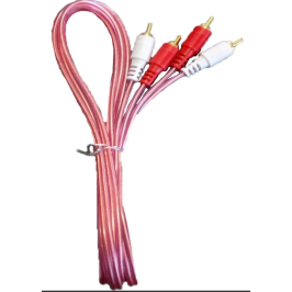 Cable para audio rojo...