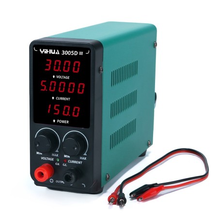 Fuente compacta digital 3005D-III de 30V 5A