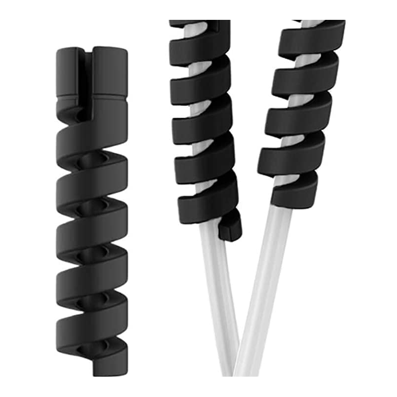 Protector anti-nudos para cable 13mm Negro