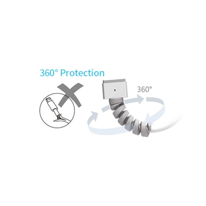 Protector anti-nudos para cable 13mm Negro