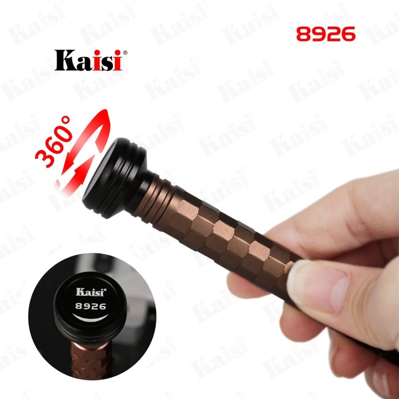 Desarmador 3D con 6 puntas intercambiables