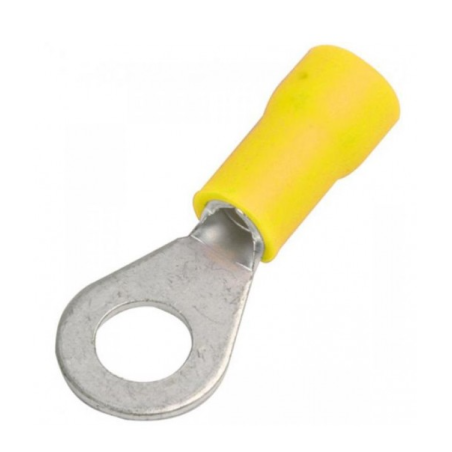 Terminal tipo ojillo 3/8" calibre 10-12