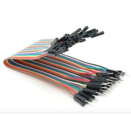 Cable dupont M-H de 25cm