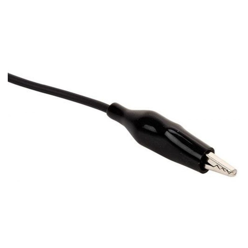 Juego de 10 cables con caimanes chicos