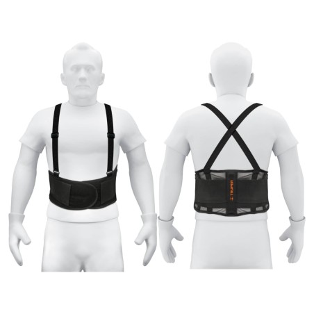 Faja lumbar con malla transpirable