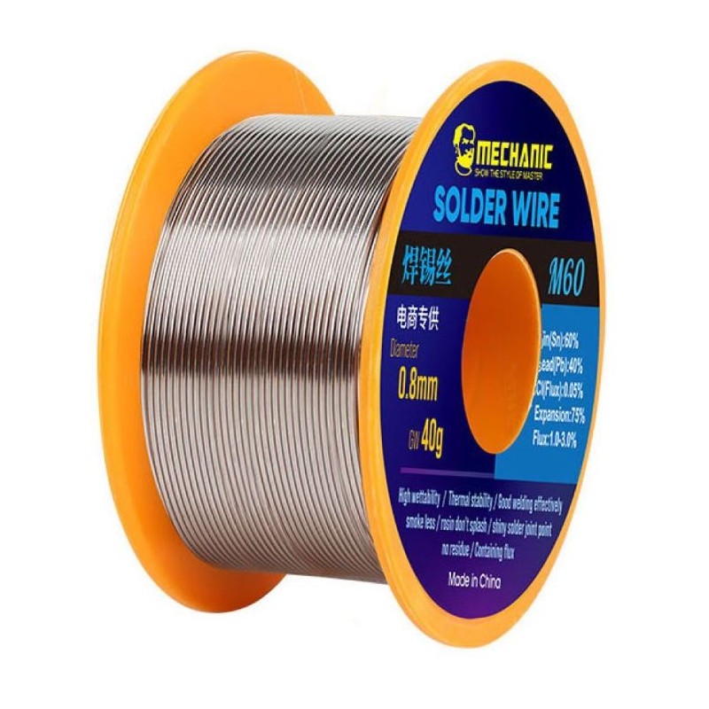 Rollo de soldadura de baja temperatura 0.3mm