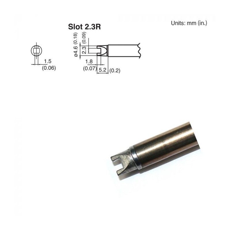 Punta para cautin Hakko T15-R23
