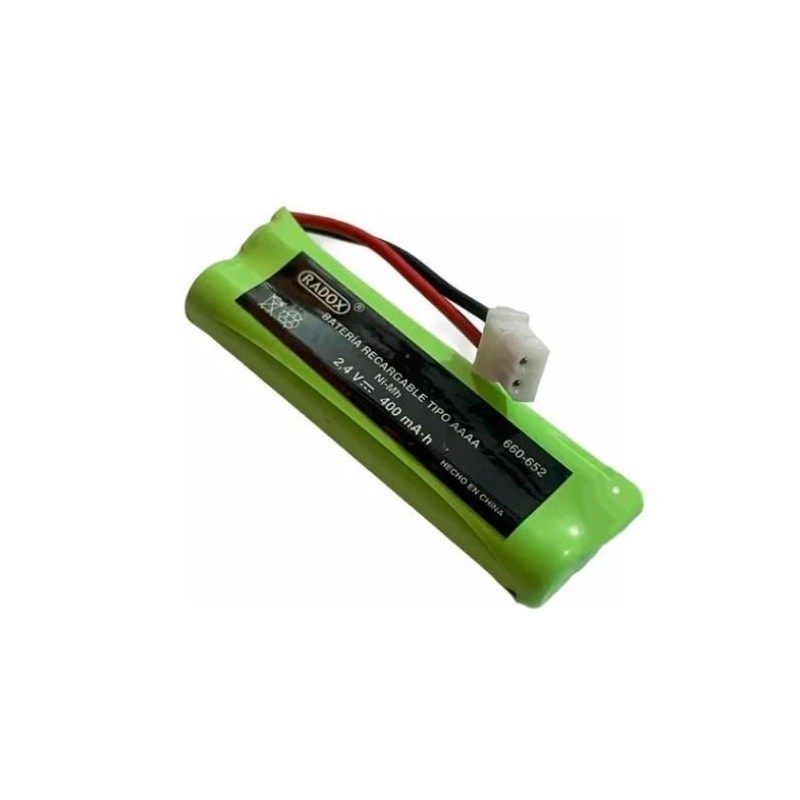 Batería telefónica recargable  2.4V  400mA