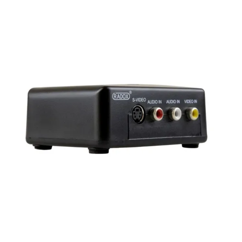 Convertidor de audio/video a radiofrecuencia