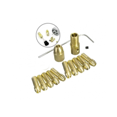 Kit Adaptador De Brocas Para Mini-Taladro (3,7mm)