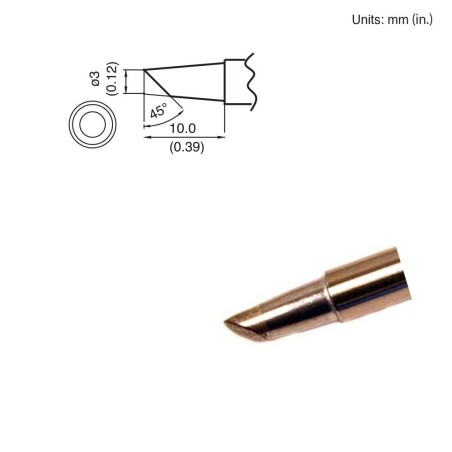 Punta para cautín Hakko T15-BC3